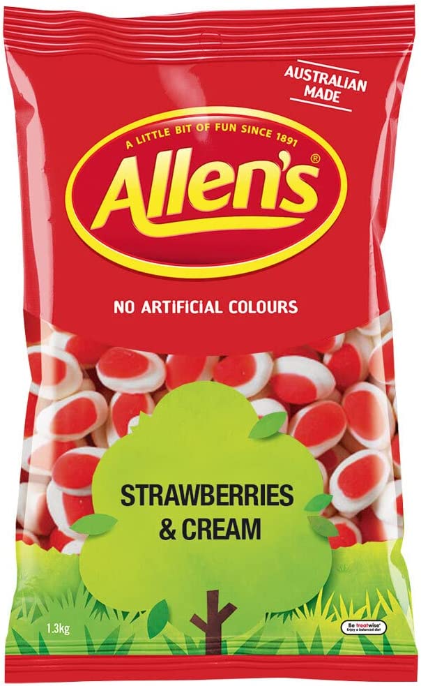 Allens Strawberry & Cream 1.3kg