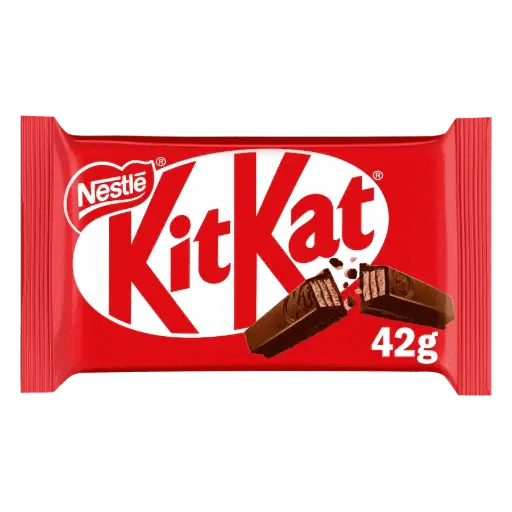 [A-KK4F] Nestle KitKat 4 Finger Milk Chocolate Bar 45g