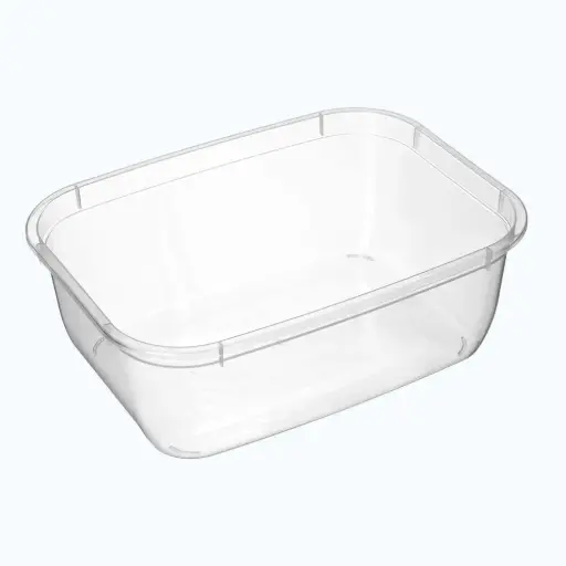 [B-BON1000REUSE] BonWare Re-Useable Takeaway Container Rectangle 1000mL