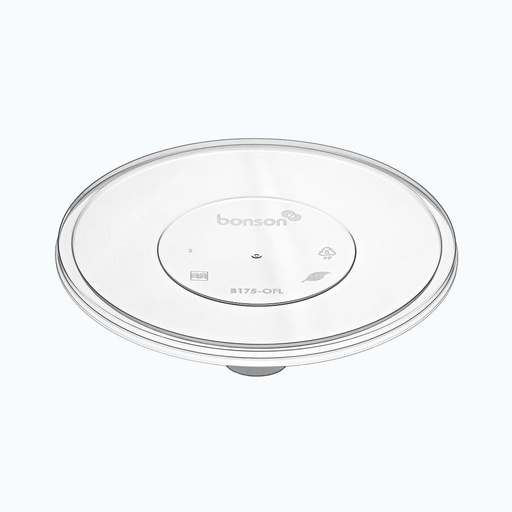[B-BONLID870] Bonson Container Round Lid Clear for Bowl 870-1000mL