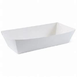 [I-HOTDOGTRAYW] Hot Dog Tray White 