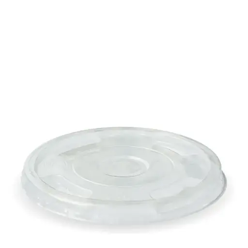 [D-LIDBIOFM] BioCup Flat Lid with Hole for 300mL-700mL