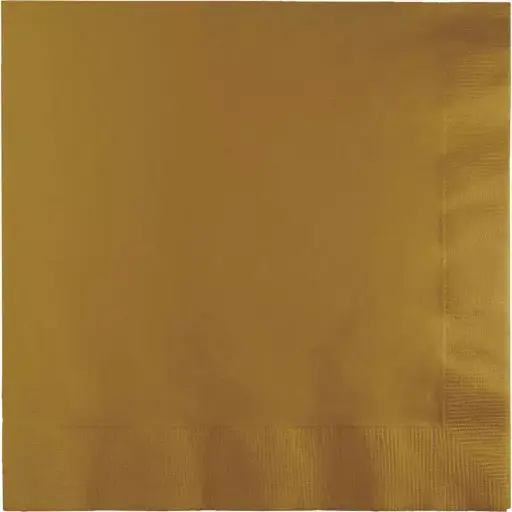 [E-370469] Napkin Lunch 2 Ply - Gold