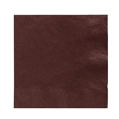 [E-370479] Napkin Lunch 2 Ply - Chocolate