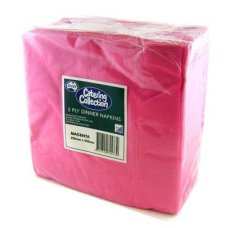 [E-370573] Napkin Dinner 2 Ply - Magenta