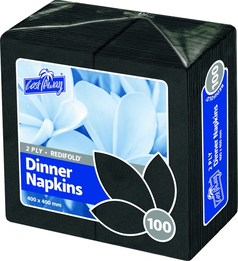 [E-370579] Napkin Dinner 2 Ply - Chocolate