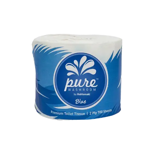 [H-TTC18-PW700B-F] Toilet Tissue Roll 2 Ply