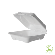 [I-ECOLGECLAM] Sugarcane Eco Large Dinner Clam