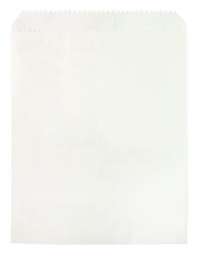 [I-NO1/2SQGPLW] No. 6 x 5.5" White Square Greaseproof Lined Paper Bag