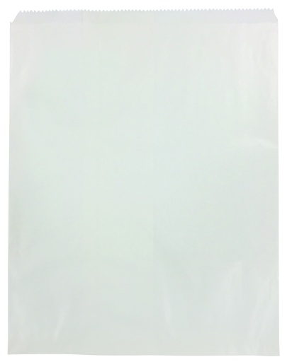 [I-NO12] No. 12 White Flat Paper Bag