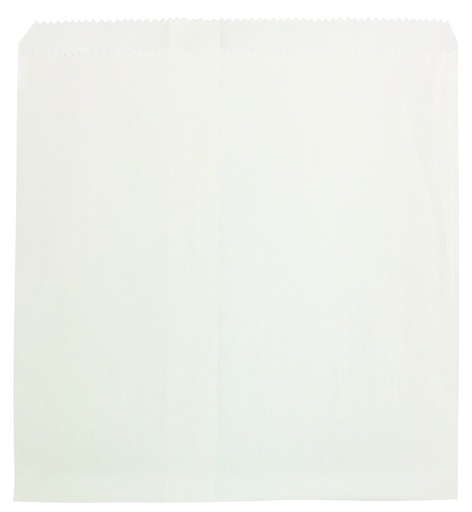 [I-NO2SQGLS] No. 2 White Square Glassine Paper Bag