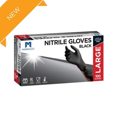 [J-GNITLBK] Glove Nitrile Black Large 