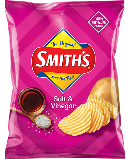 [K-CCASV170G] Smith's Salt & Vinegar 170g