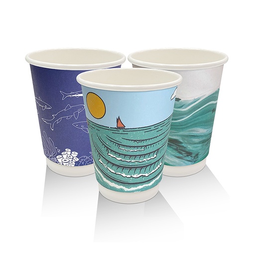 [DD-CP8ART] Art Series Coffee Cup 8oz