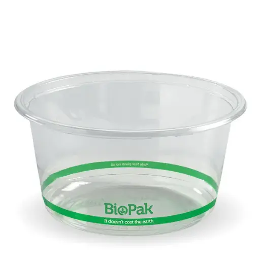 [U-BIOBOWL500] Bio Deli Bowl Clear 500ml 