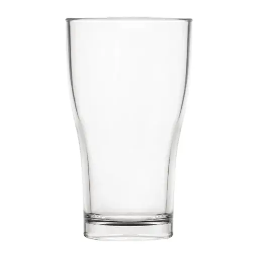 [G-BEERPOLY285] Polycarb Conical Beer Glass - 285ml 