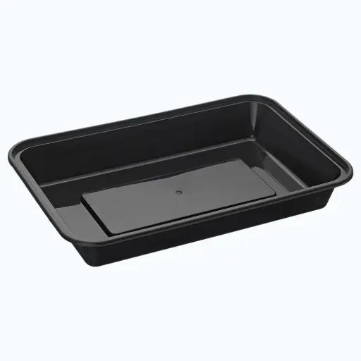 [B-BON980] Bonson 980ml Rectangle Container Black
