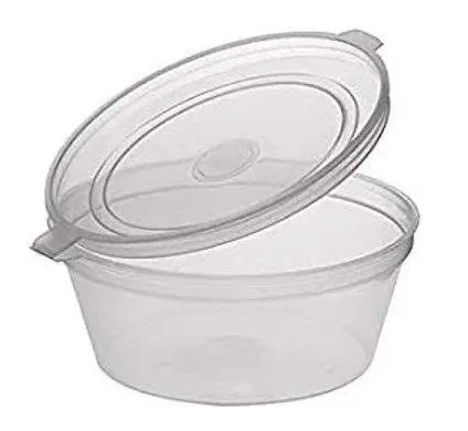 [B-P50H] Takeaway Portion Cup With Hinged Lid 2oz  