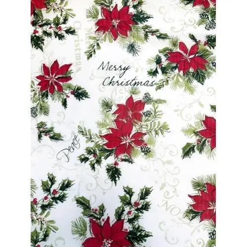 [B-388190] Table Cover Rectangle Xmas