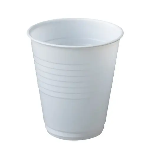 [D-CP6W] 6oz Plastic Cups - White