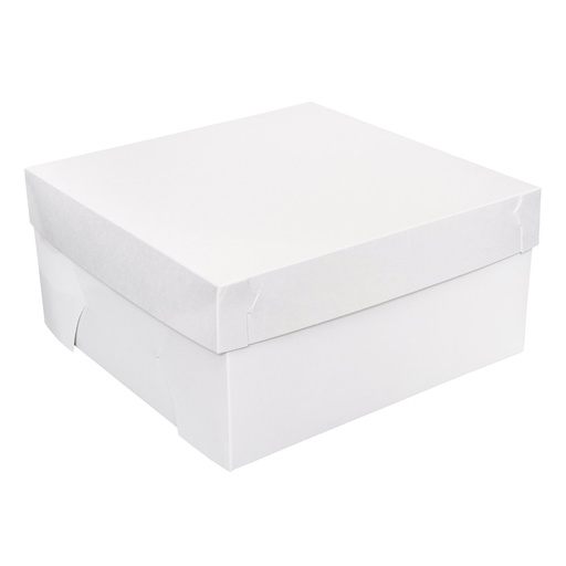 [E-CCW12124] Cake Box White Lined 12" x 12" x 4" 