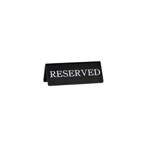 [G-08600-BK] A-Frame Reserve Sign
