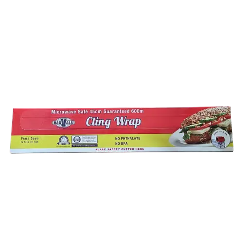 [E-CLING45DMV] Max Valu Cling Wrap with Dispenser 45cm