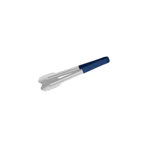 [G-TONGBL300] Kitchen Tongs with Blue PVC Handle 300mm