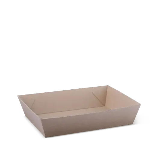 [I-TRAY3ENDBR] Brown Endura Food Tray #3