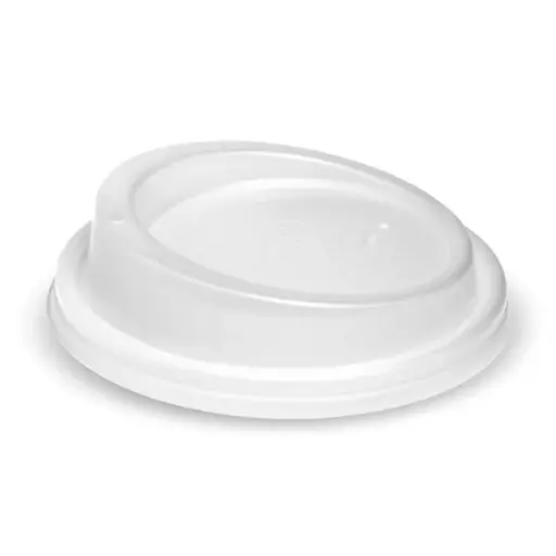 [DD-LIDBIOSIP90] 90mm Large White PS Sipper BioCup Lid