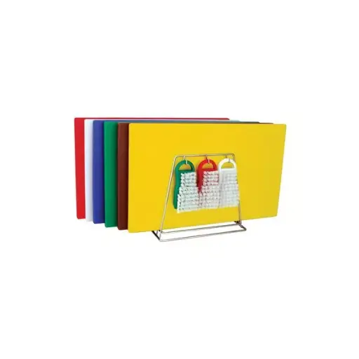 [48082] Cutting Board Colour Coded System 300 x 450 x 13mm 
