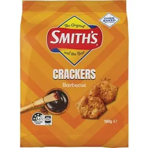 [K-CCABBQC160G] Smith's BBQ Cracker 160g