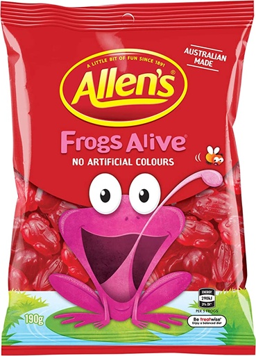 [A-FROG190] Allen's Frogs Alive 190gm