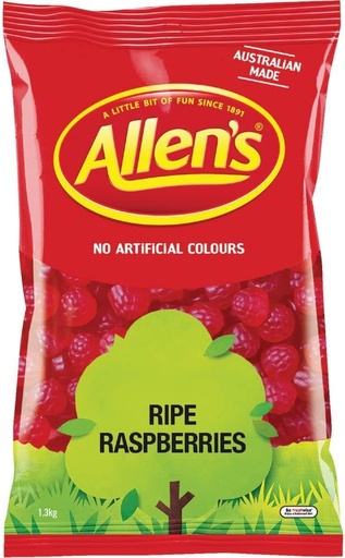[A-13KGRASP] Allen's Ripe Raspberries 1.3kg